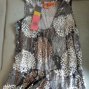 WINTER SALE! Tory BURCH Gorgeous NWT  "Brianna top" size 2